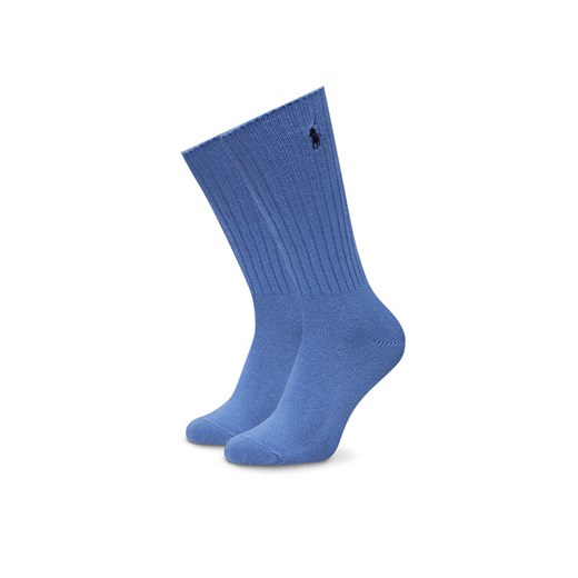 Skarpety wysokie unisex Polo Ralph Lauren 449915908015 Błękitny ze sklepu eobuwie.pl w kategorii Skarpetki męskie - zdjęcie 182117053