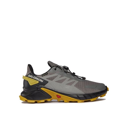 Buty do biegania Salomon Supercross 4 GORE-TEX L47317200 Czarny ze sklepu eobuwie.pl w kategorii Buty sportowe męskie - zdjęcie 182117073