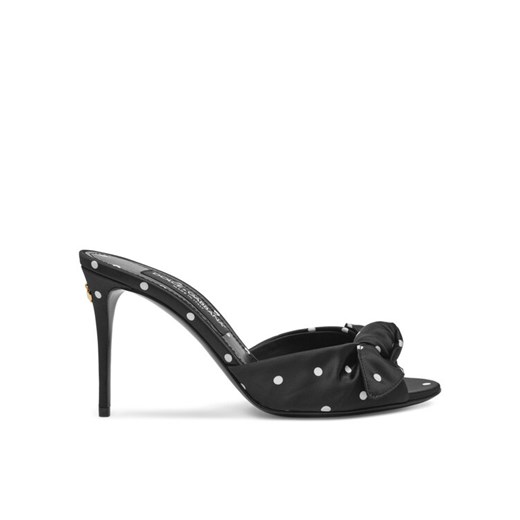 Klapki Dolce&Gabbana CR1750 AV885 Czarny ze sklepu eobuwie.pl w kategorii Klapki damskie - zdjęcie 182117103