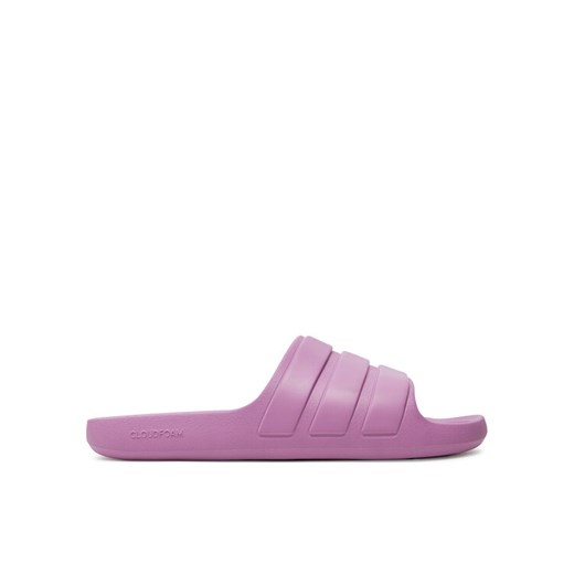 Klapki adidas Adilette Flow IG6866 Fioletowy ze sklepu eobuwie.pl w kategorii Klapki damskie - zdjęcie 182117110