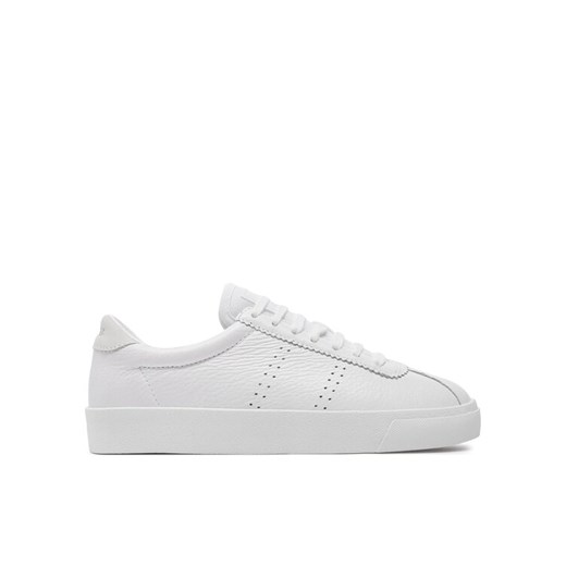 Sneakersy Superga Club S Comfort Leather 2843 S7126CW Biały ze sklepu eobuwie.pl w kategorii Buty sportowe damskie - zdjęcie 182117133