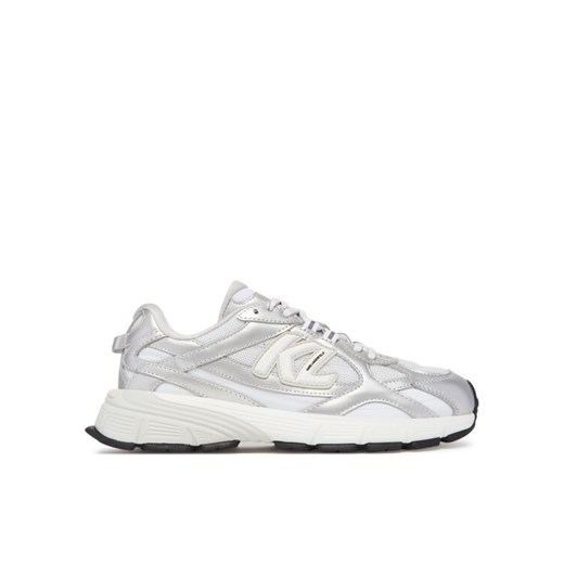 Sneakersy KARL LAGERFELD Orion KL65525 Biały ze sklepu eobuwie.pl w kategorii Buty sportowe damskie - zdjęcie 182117163