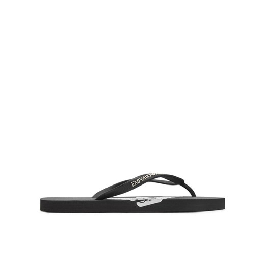 Japonki Emporio Armani XVQS08 XN746 A120 Czarny ze sklepu eobuwie.pl w kategorii Klapki męskie - zdjęcie 182117192