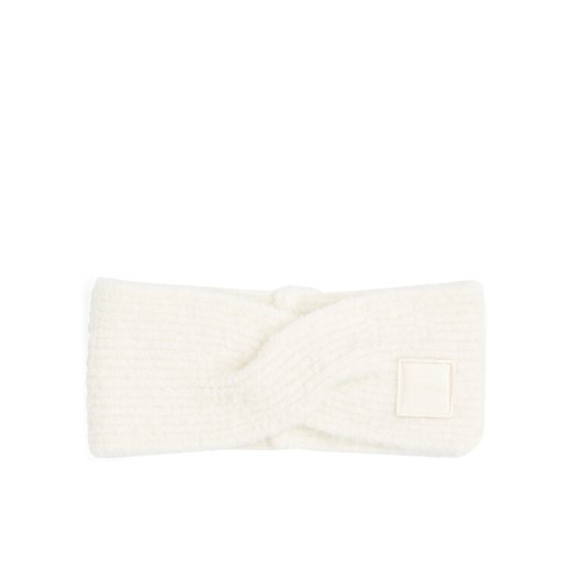 Opaska materiałowa Calvin Klein Modern Patch K60K612694 Écru ze sklepu eobuwie.pl w kategorii Opaski damskie - zdjęcie 182117243