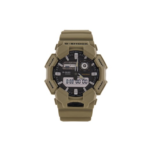 Zegarek G-Shock GA-010-5AER Beżowy ze sklepu eobuwie.pl w kategorii Zegarki - zdjęcie 182117342