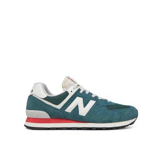 Sneakersy New Balance U574VPG Zielony ze sklepu eobuwie.pl w kategorii Buty sportowe męskie - zdjęcie 182117343