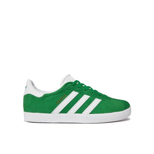Sneakersy adidas Gazelle IE5612 Zielony ze sklepu eobuwie.pl w kategorii Trampki dziecięce - zdjęcie 182117372