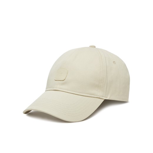 Czapka z daszkiem Calvin Klein Jeans Mono Leather Patch Twill Cap LV04K5052G Biały ze sklepu eobuwie.pl w kategorii Czapki z daszkiem damskie - zdjęcie 182117390
