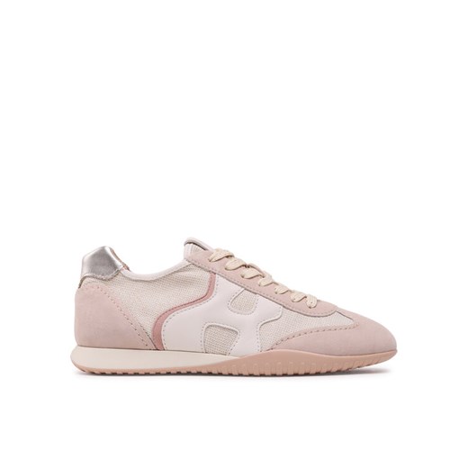 Sneakersy HOGAN HXW5650ET80O9T Beżowy ze sklepu eobuwie.pl w kategorii Buty sportowe damskie - zdjęcie 182117554