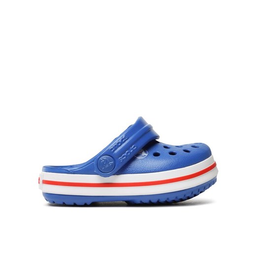 Klapki Crocs Crocband Clog T 207005 Granatowy ze sklepu eobuwie.pl w kategorii Buciki niemowlęce - zdjęcie 182117694