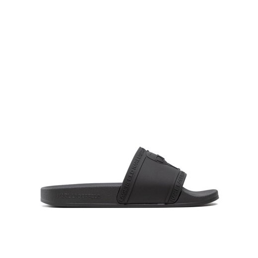 Klapki KARL LAGERFELD KL80919 Czarny Karl Lagerfeld 36 eobuwie.pl