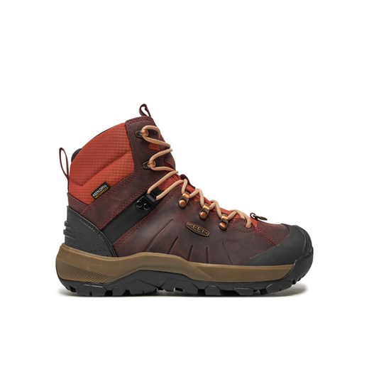 Trekkingi Keen Revel IV Mid Polar 1027726 Brązowy ze sklepu eobuwie.pl w kategorii Buty trekkingowe damskie - zdjęcie 182117832