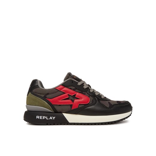 Sneakersy REPLAY GMS9I .000.C0007T Khaki ze sklepu eobuwie.pl w kategorii Buty sportowe męskie - zdjęcie 182117892