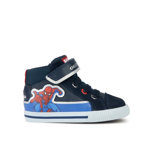 Sneakersy Geox SPIDER-MAN B Kilwi Boy B36A7D 08554 C4226 S Granatowy ze sklepu eobuwie.pl w kategorii Buty sportowe dziecięce - zdjęcie 182117910
