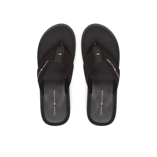 Japonki Tommy Hilfiger FM0FM05442 Czarny ze sklepu eobuwie.pl w kategorii Klapki męskie - zdjęcie 182117951