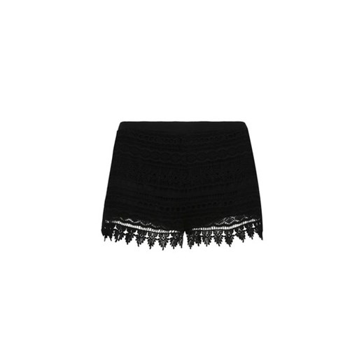 Black Crochet Shorts with Trim tally-weijl  