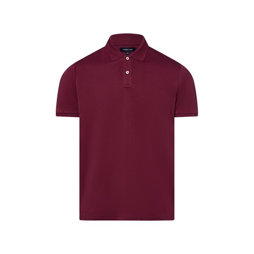 Andrew James Męska koszulka polo Mężczyźni Bawełna bordowy jednolity ze sklepu vangraaf w kategorii T-shirty męskie - zdjęcie 182592441