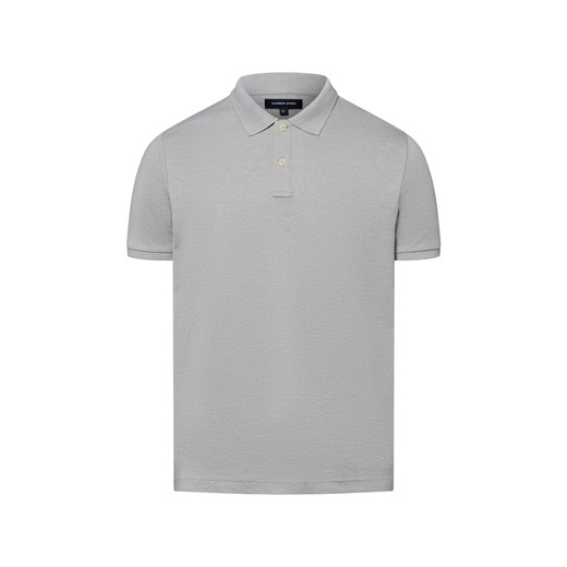 Andrew James Męska koszulka polo Mężczyźni Bawełna piaskowy marmurkowy ze sklepu vangraaf w kategorii T-shirty męskie - zdjęcie 182592443