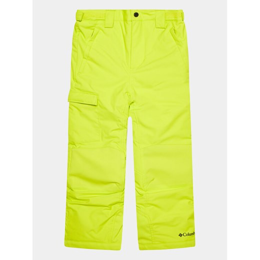 Columbia Spodnie outdoor Bugaboo™ II Pant Żółty Regular Fit ze sklepu MODIVO w kategorii Spodnie chłopięce - zdjęcie 182593794