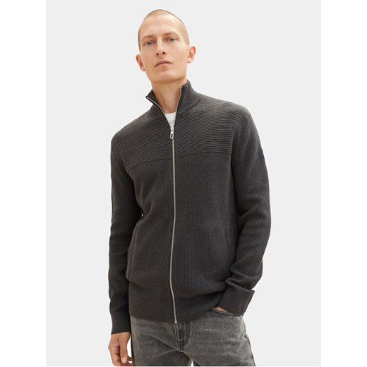 Tom Tailor Sweter 1038317 Szary Regular Fit ze sklepu MODIVO w kategorii Swetry męskie - zdjęcie 182593911