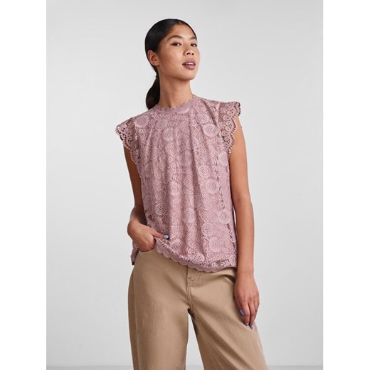 Pieces Bluzka 17120454 Różowy Regular Fit ze sklepu MODIVO w kategorii Bluzki damskie - zdjęcie 182593932