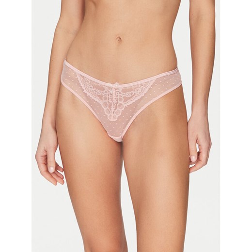 Hunkemöller Stringi Juliette 302158 Różowy ze sklepu MODIVO w kategorii Majtki damskie - zdjęcie 182593994
