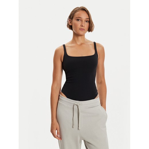 Reebok Body Bodysuit 100201904 Czarny Slim Fit ze sklepu MODIVO w kategorii Bluzki damskie - zdjęcie 182594010