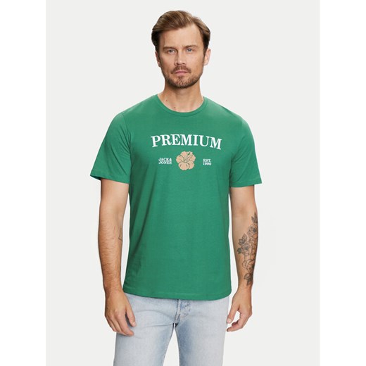 Jack&Jones T-Shirt Jprblaalfie 12259673 Zielony Regular Fit ze sklepu MODIVO w kategorii T-shirty męskie - zdjęcie 182594021