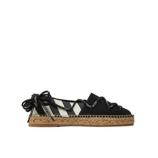 Off-White Espadryle OWIB002R21FAB0016110 Czarny ze sklepu MODIVO w kategorii Espadryle damskie - zdjęcie 182594210