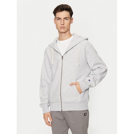 Champion Bluza 220706 Szary Relaxed Fit ze sklepu MODIVO w kategorii Bluzy męskie - zdjęcie 182594214