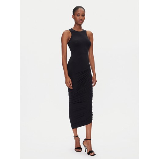 Wolford Sukienka koktajlowa Crescent Drape 57183 Czarny Slim Fit ze sklepu MODIVO w kategorii Sukienki - zdjęcie 182594243