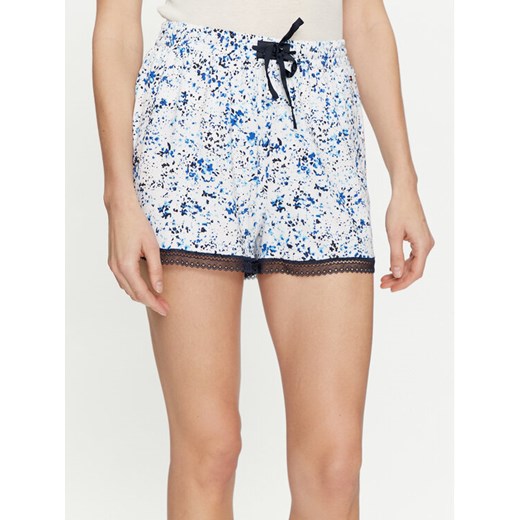 Tommy Hilfiger Szorty piżamowe UW0UW05379 Niebieski Regular Fit ze sklepu MODIVO w kategorii Piżamy damskie - zdjęcie 182594284