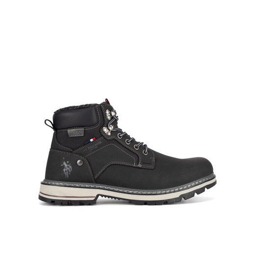 U.S. Polo Assn. Trzewiki YURIY001M/DY1 Czarny ze sklepu MODIVO w kategorii Buty zimowe męskie - zdjęcie 182594292