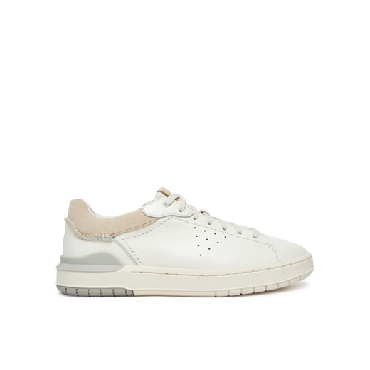 Clarks Sneakersy Courtlite2 Run 26181325 Biały ze sklepu MODIVO w kategorii Buty sportowe męskie - zdjęcie 182594352