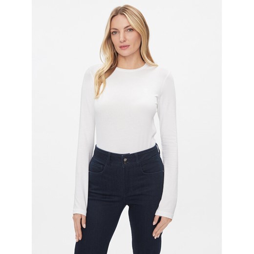 Trussardi Bluzka 56T00587 Biały Regular Fit ze sklepu MODIVO w kategorii Bluzki damskie - zdjęcie 182594360