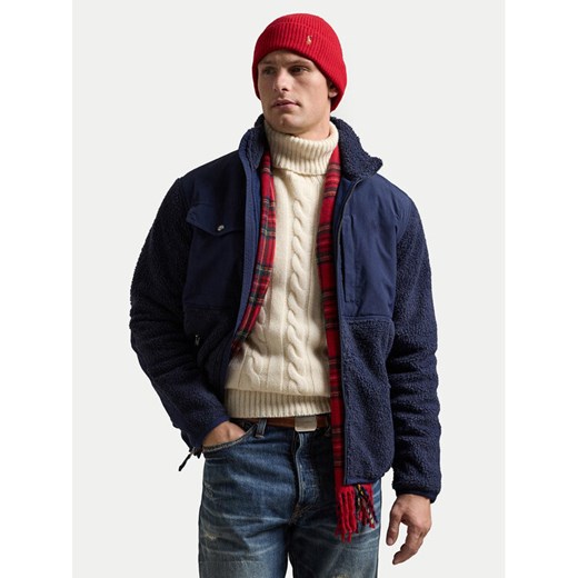 Polo Ralph Lauren Kurtka przejściowa 710850412018 Granatowy Regular Fit ze sklepu MODIVO w kategorii Kurtki męskie - zdjęcie 182594420