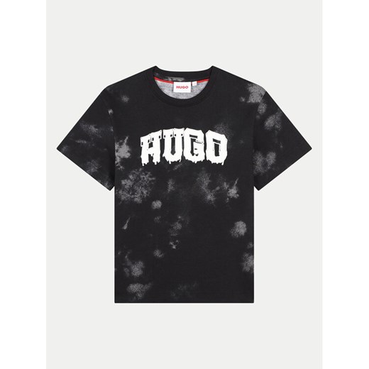 Hugo T-Shirt G00150 D Czarny Regular Fit ze sklepu MODIVO w kategorii T-shirty chłopięce - zdjęcie 182594452