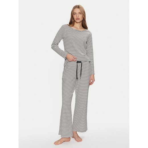 Tommy Hilfiger Piżama UW0UW05556 Granatowy Regular Fit ze sklepu MODIVO w kategorii Piżamy damskie - zdjęcie 182594470