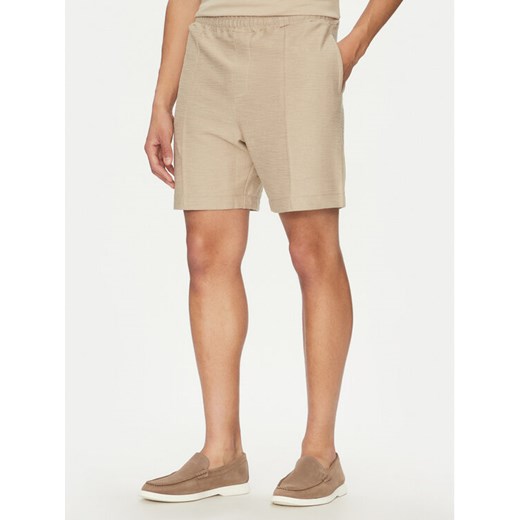JOOP! Szorty materiałowe 17 JJ-32Paco 30045554 Beżowy Regular Fit ze sklepu MODIVO w kategorii Spodenki męskie - zdjęcie 182594503