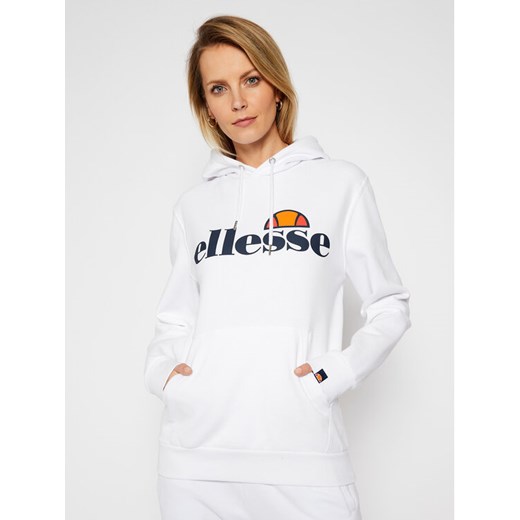 Ellesse Bluza Torcies Oh SGS03244 Biały Regular Fit ze sklepu MODIVO w kategorii Bluzy damskie - zdjęcie 182594554