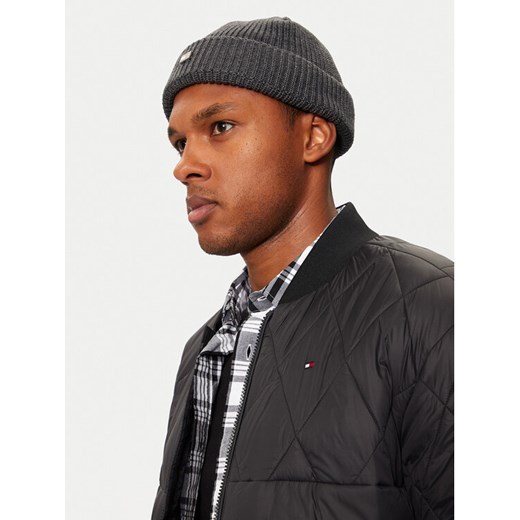 Tommy Hilfiger Czapka AM0AM12635 Szary ze sklepu MODIVO w kategorii Czapki zimowe męskie - zdjęcie 182594561