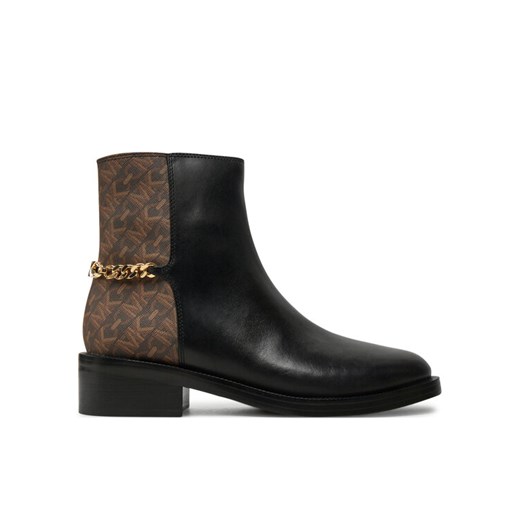 MICHAEL Michael Kors Botki 40F4CLME8L Czarny ze sklepu MODIVO w kategorii Botki - zdjęcie 182594583