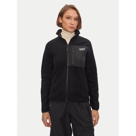 Colourwear Polar Pile Jkt 2.0 7010348 Czarny Regular Fit ze sklepu MODIVO w kategorii Bluzy damskie - zdjęcie 182594611