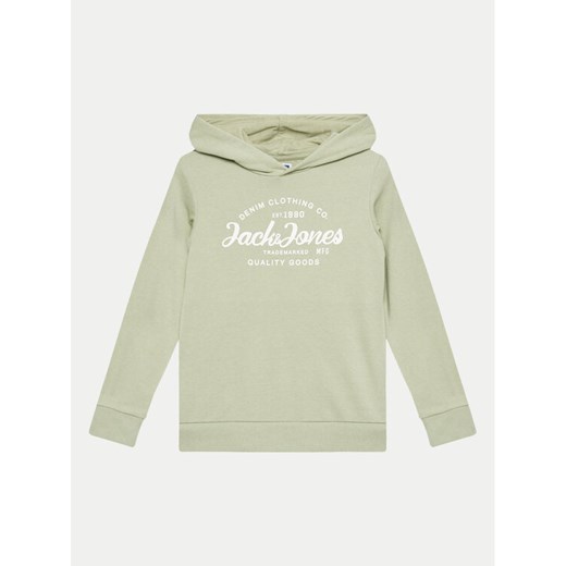 Jack&Jones Junior Bluza Forest 12249715 Zielony Standard Fit ze sklepu MODIVO w kategorii Bluzy chłopięce - zdjęcie 182594632