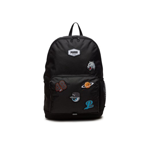 Puma Plecak Patch Backpack 090344 01 Czarny ze sklepu MODIVO w kategorii Plecaki dla dzieci - zdjęcie 182594634