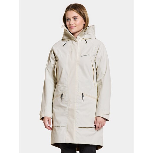 Didriksons Parka Ilma Wns Parka 8 504813 Biały Regular Fit ze sklepu MODIVO w kategorii Parki damskie - zdjęcie 182594652