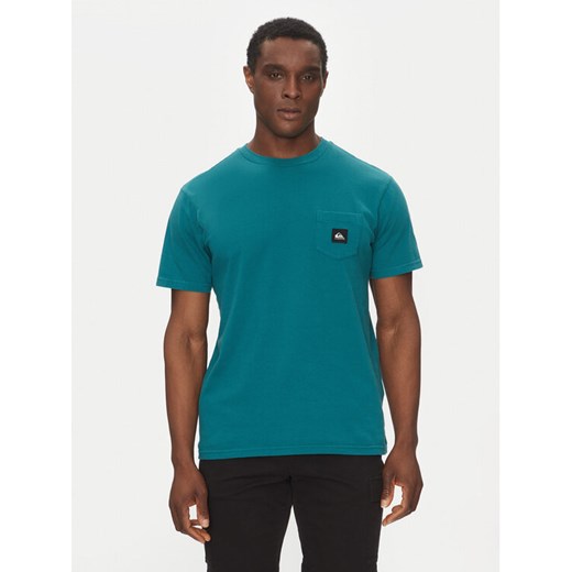 Quiksilver T-Shirt EQYZT08035 Zielony Regular Fit ze sklepu MODIVO w kategorii T-shirty męskie - zdjęcie 182594703