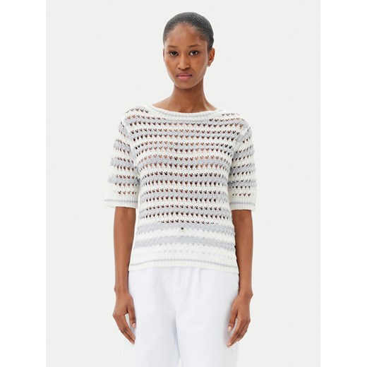ARTIGLI Sweter ACMA001895 260 Biały Regular Fit ze sklepu MODIVO w kategorii Swetry damskie - zdjęcie 182594744