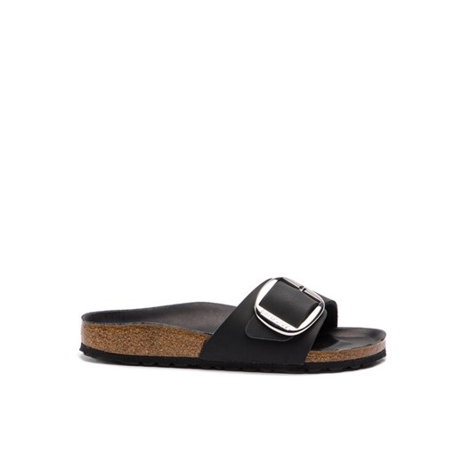 Birkenstock Klapki Madrid Big Buckle 1006523 Czarny ze sklepu MODIVO w kategorii Klapki damskie - zdjęcie 182594762
