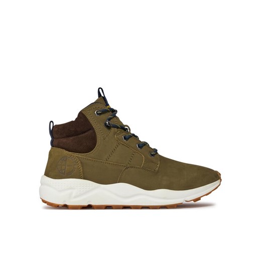 Jack&Jones Trzewiki 12240463 Zielony ze sklepu MODIVO w kategorii Buty zimowe męskie - zdjęcie 182595020